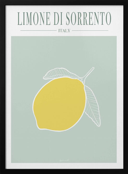 Limone Di Sorrento - Art Print by ByKammille