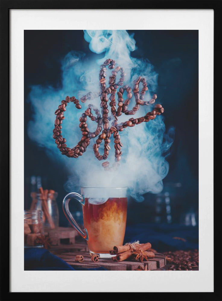 Smell the coffee - Art Print by Dina Belenko