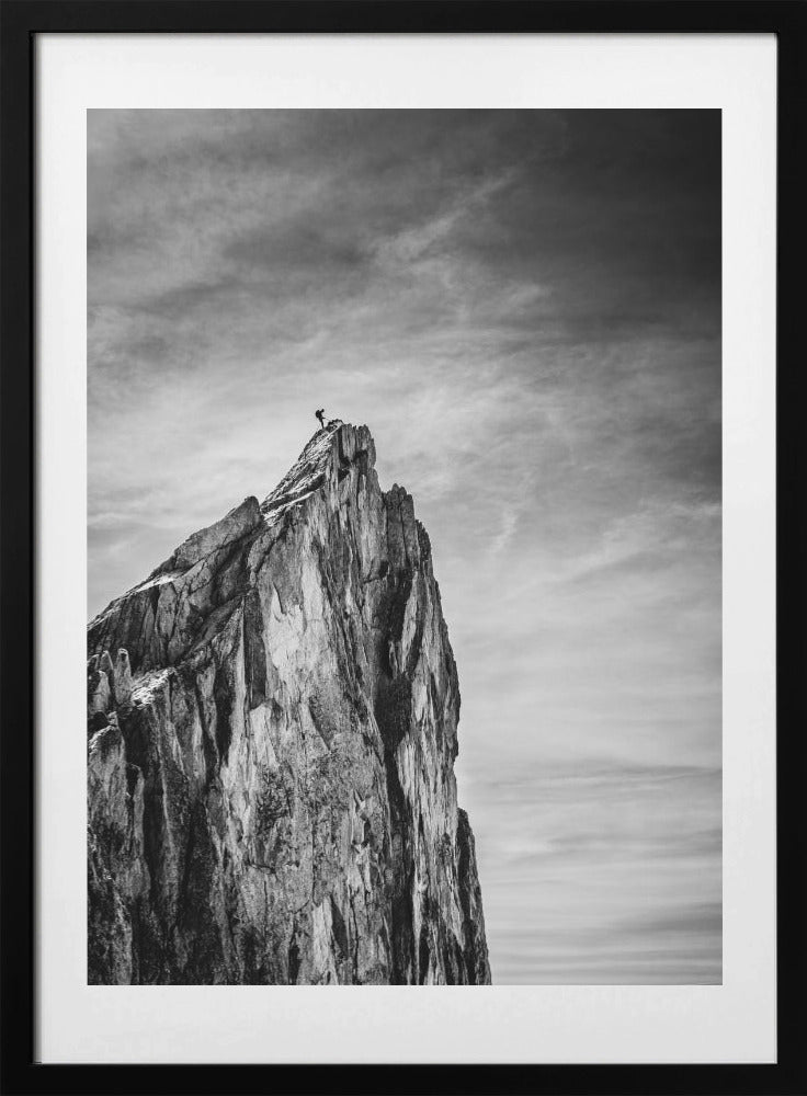 Balancing between Earth and Sky - Art Print by Thomas Vuillaume