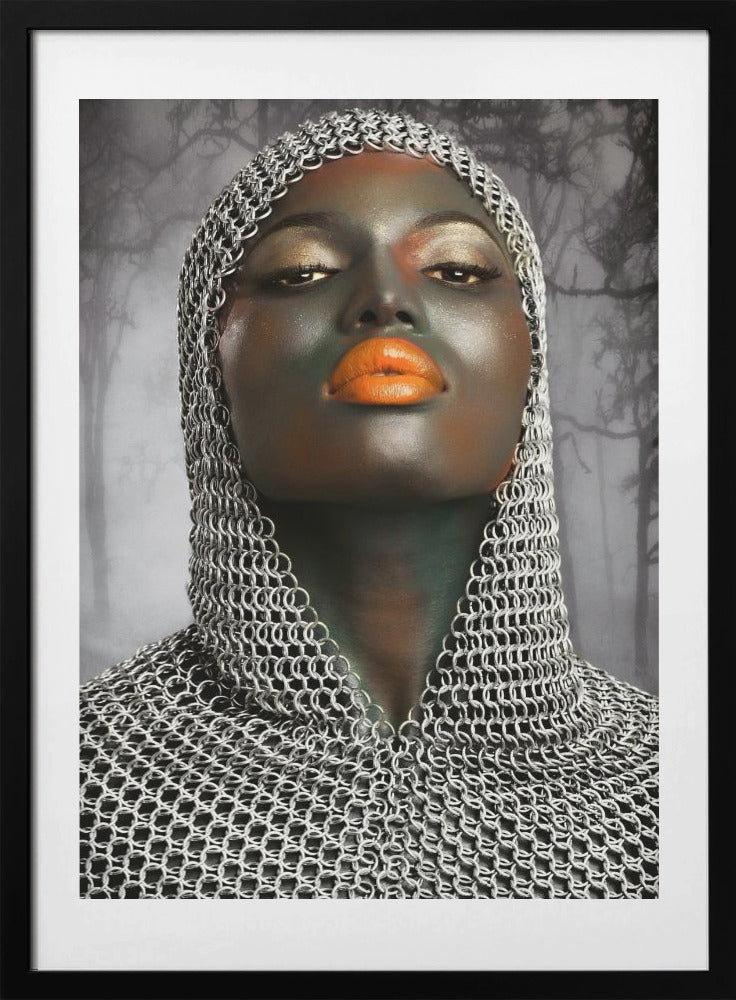 The Warrior - Art Print by Baden Bowen