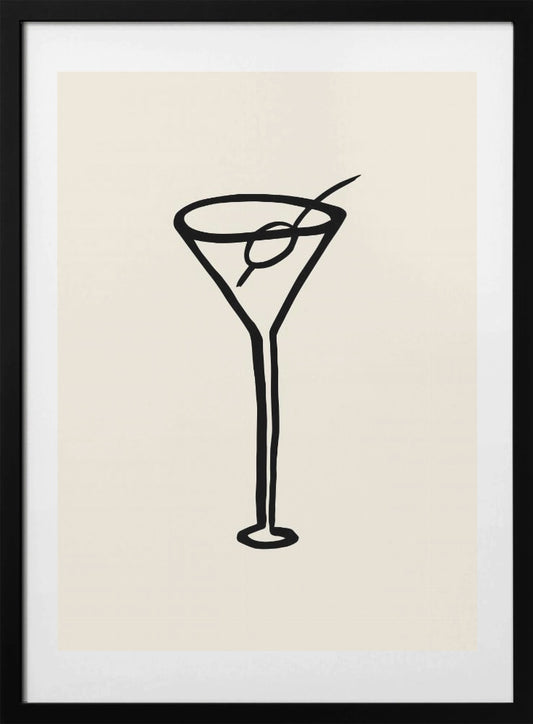 Shaken, Not Stirred - Art Print by Pictufy Studio