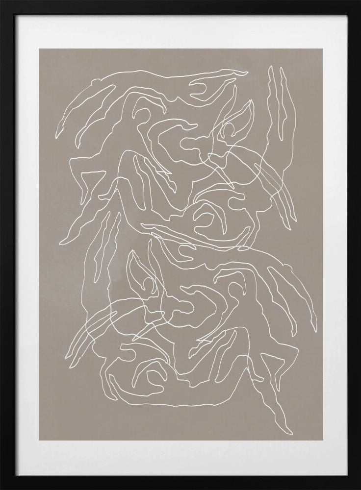 Swimmers - Art Print by Pictufy Studio II