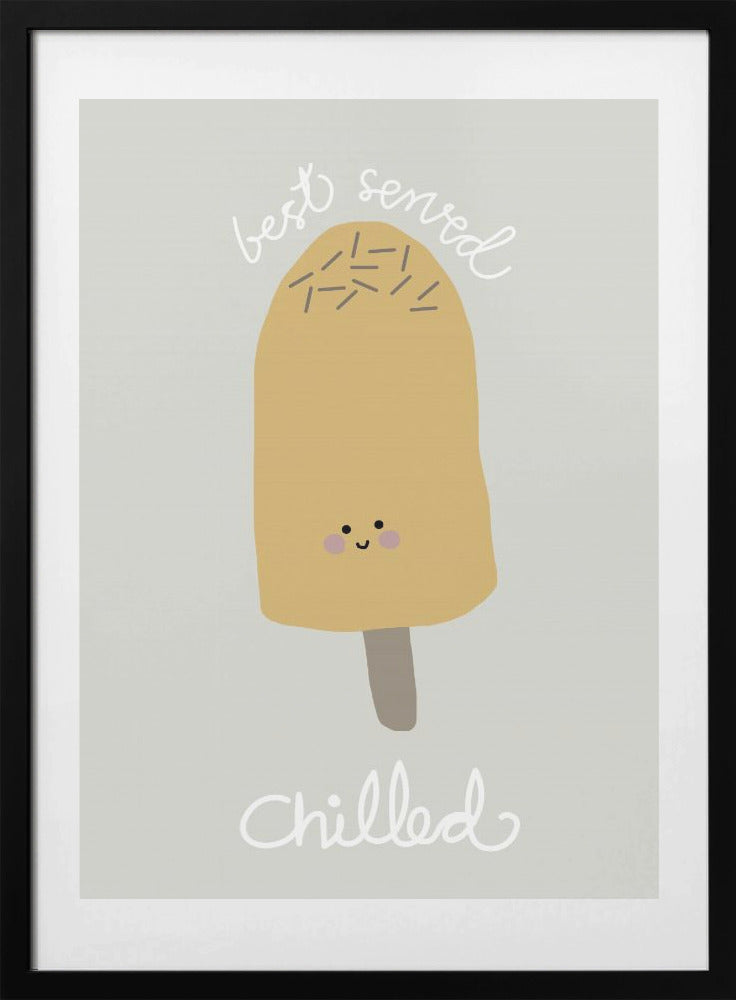 Chilled Ice Cream - Art Print by Pictufy Studio II