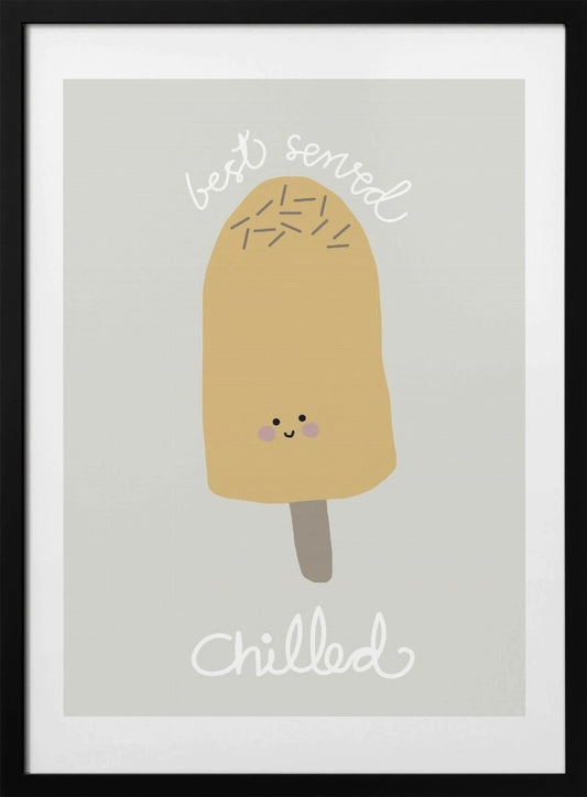 Chilled Ice Cream - Art Print by Pictufy Studio II