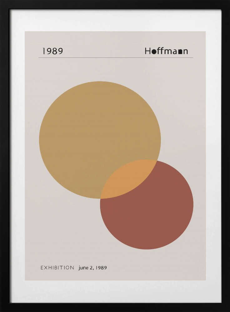 1989 Hoffman - Art Print by Pictufy Studio II Exhibition Poster