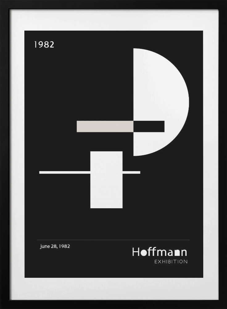 1982 Graphic - Art Print by Pictufy Studio II Exhibition Poster