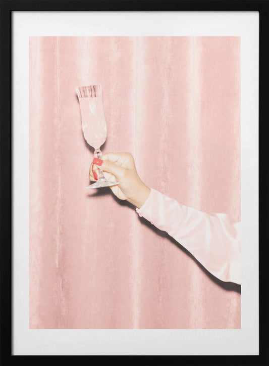 Here's To Pink 02 - Art Print by Pictufy Studio III