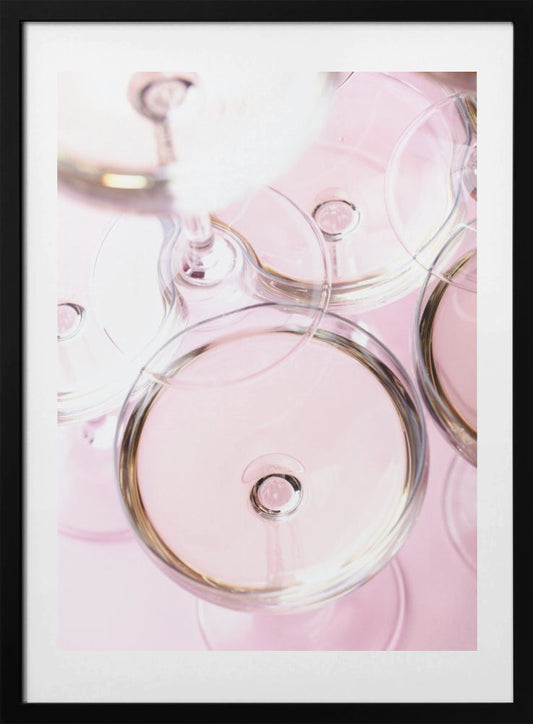 Champagne tower_2 - Art Print by Pictufy Studio III