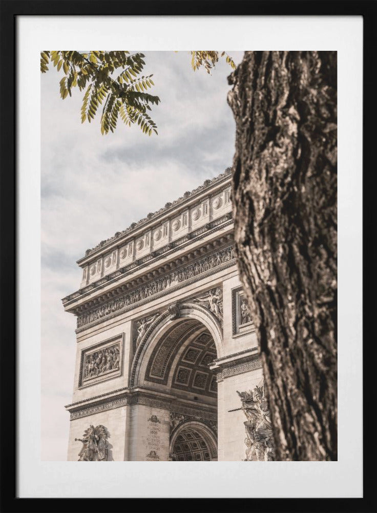 Arc de Triomphe Paris - Art Print by Pictufy Studio III