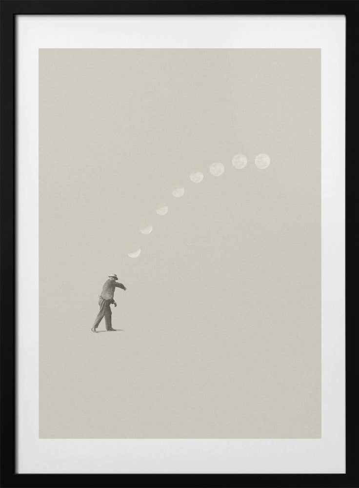 Lucky shot - Art Print by Maarten Léon