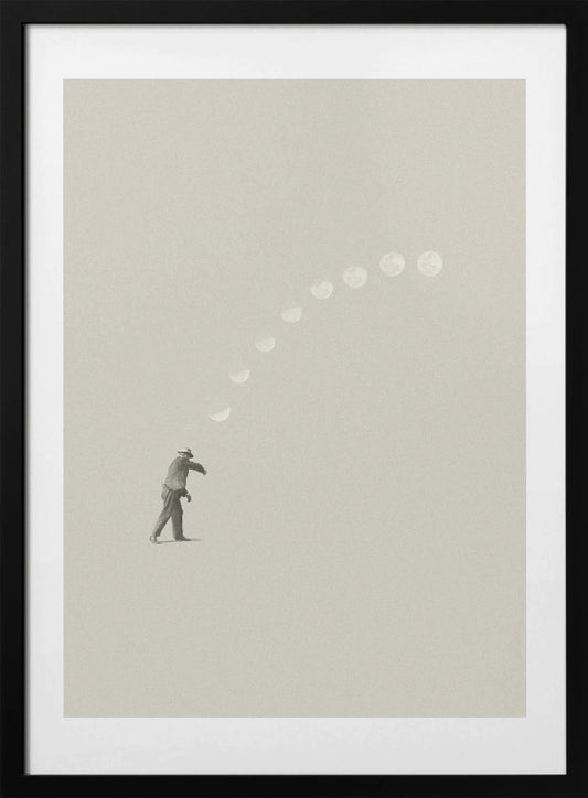 Lucky shot - Art Print by Maarten Léon