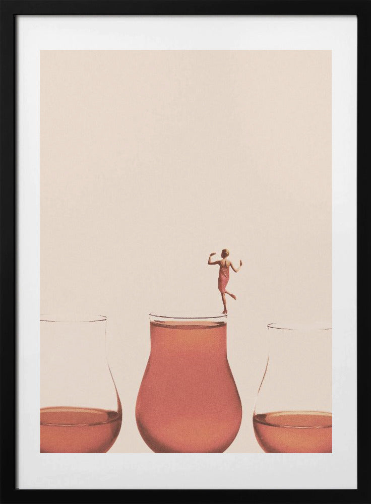 I prefer the full one - Art Print by Maarten Léon