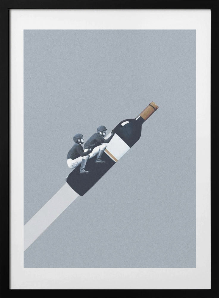 We ride until dawn - Art Print by Maarten Léon