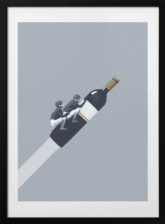 We ride until dawn - Art Print by Maarten Léon