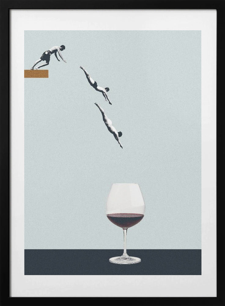 Your best friends forget you get old - Art Print by Maarten Léon