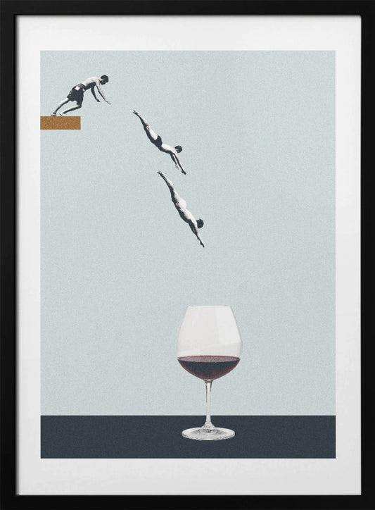 Your best friends forget you get old - Art Print by Maarten Léon