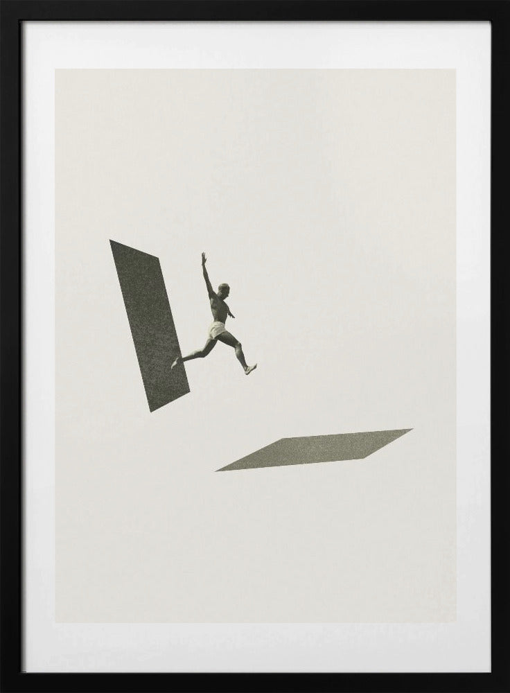 Not the one to wait - Art Print by Maarten Léon