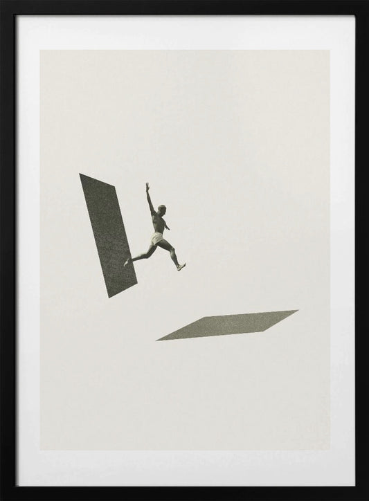 Not the one to wait - Art Print by Maarten Léon