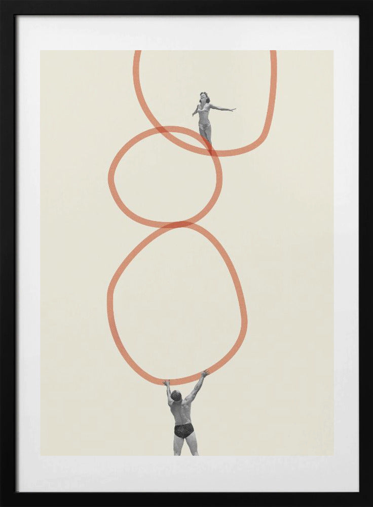 You make me feel everything - Art Print by Maarten Léon