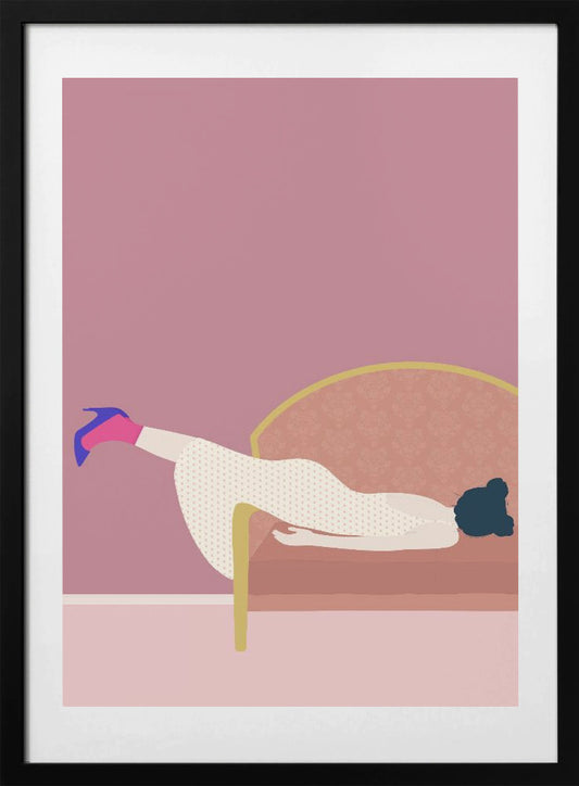 Maddies Mood - Art Print by Jota de jai