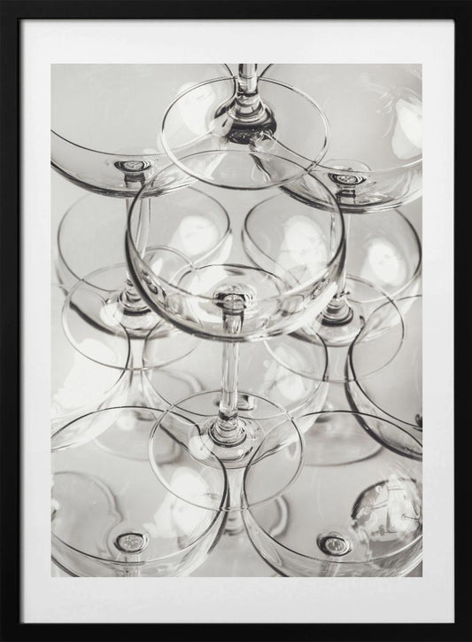 Champagne tower_7 - Art Print by Pictufy Studio III
