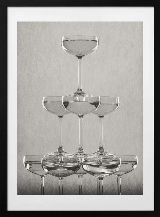 Champagne tower_9 - Art Print by Pictufy Studio III