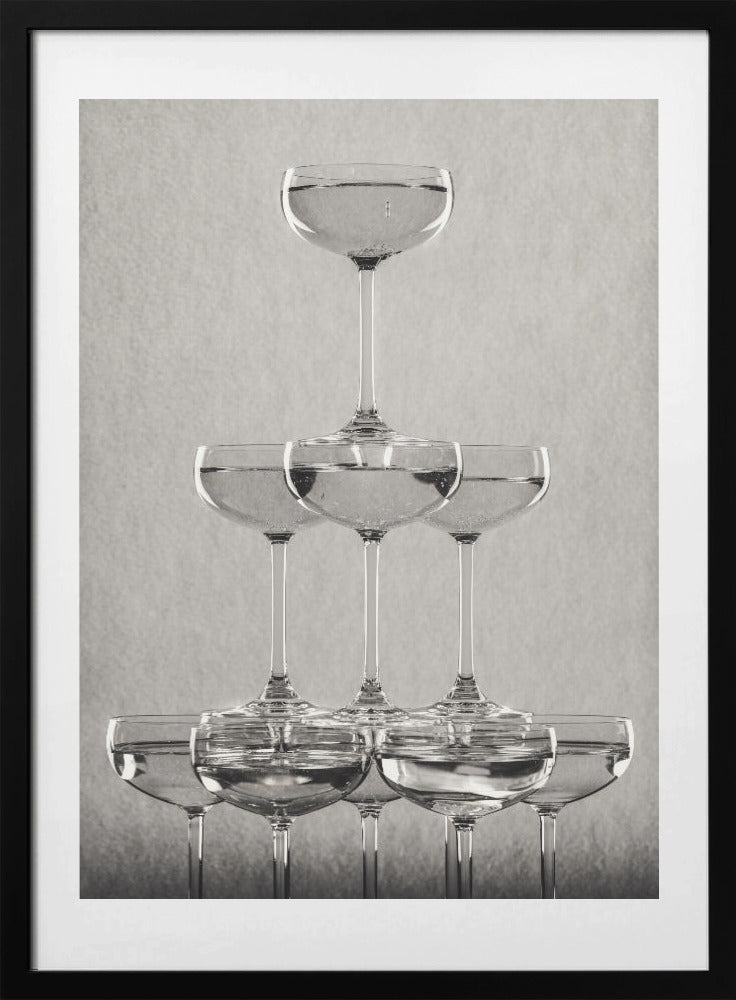 Champagne tower_9 - Art Print by Pictufy Studio III
