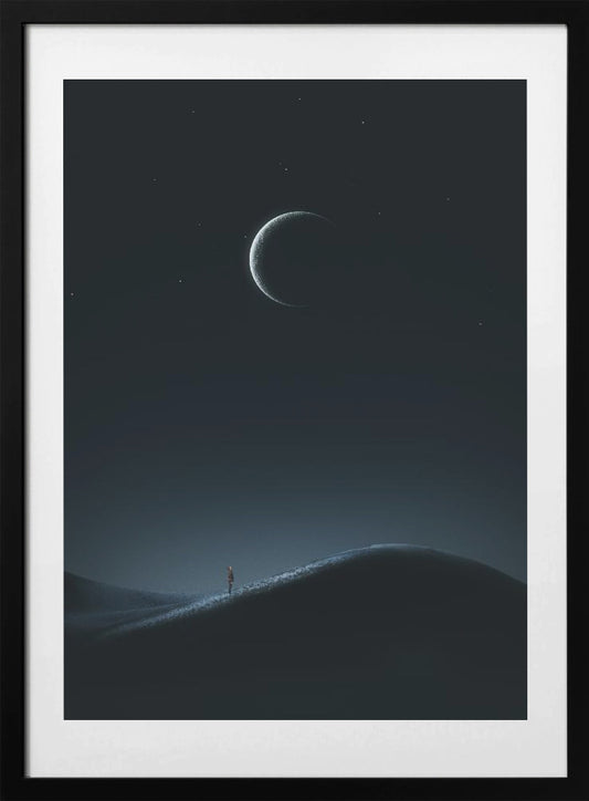 light and silence - Art Print by cvv