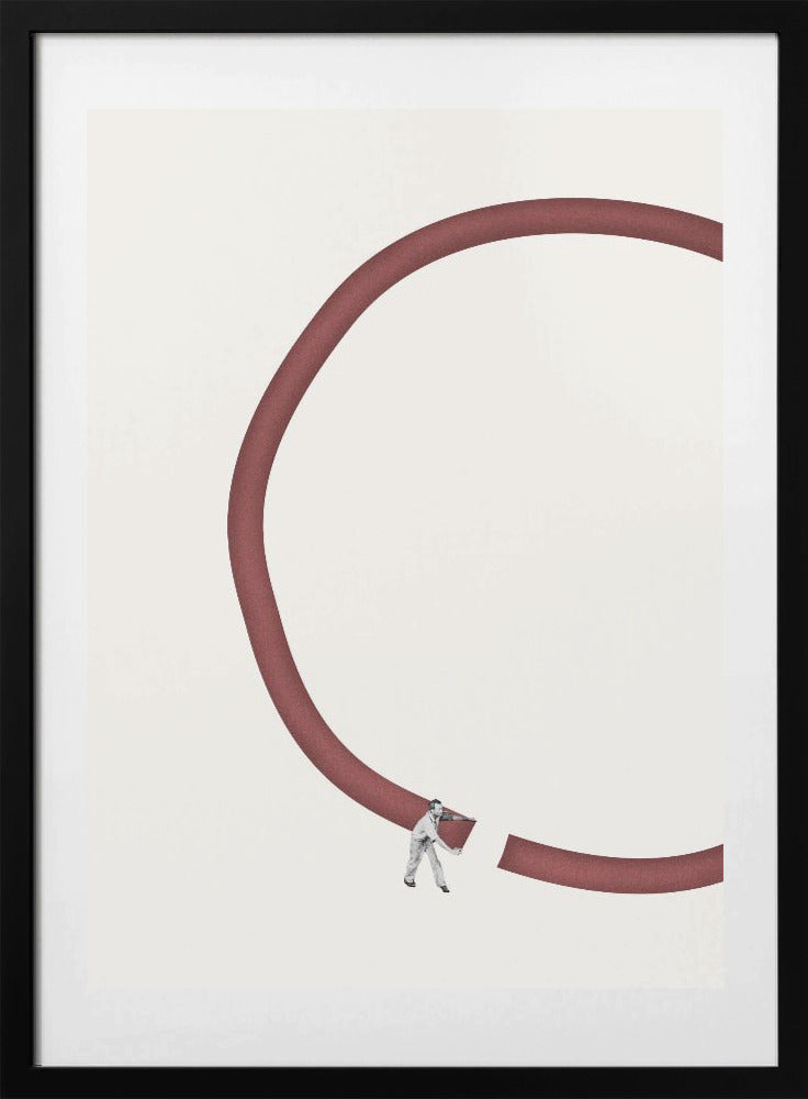 Let's reconnect - Art Print by Maarten Léon