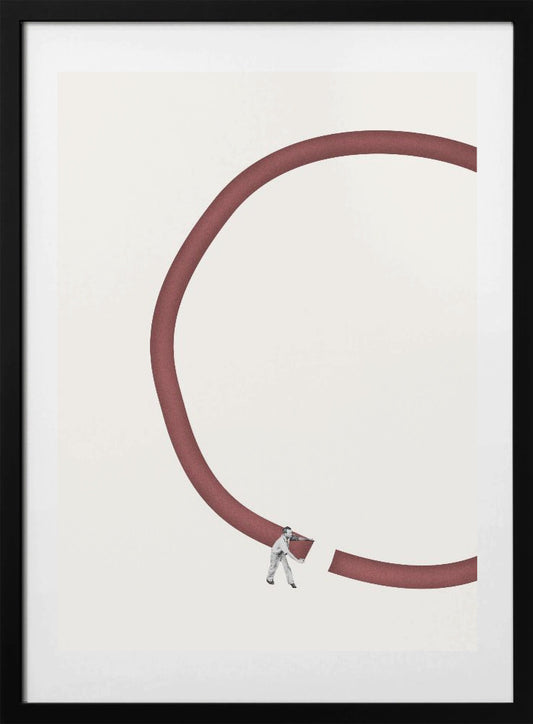 Let's reconnect - Art Print by Maarten Léon