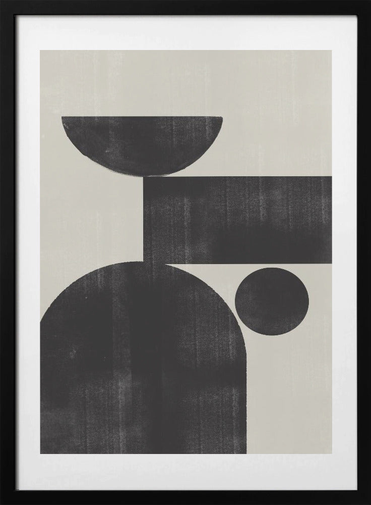 Geometric Harmony - Art Print by THE MIUUS STUDIO