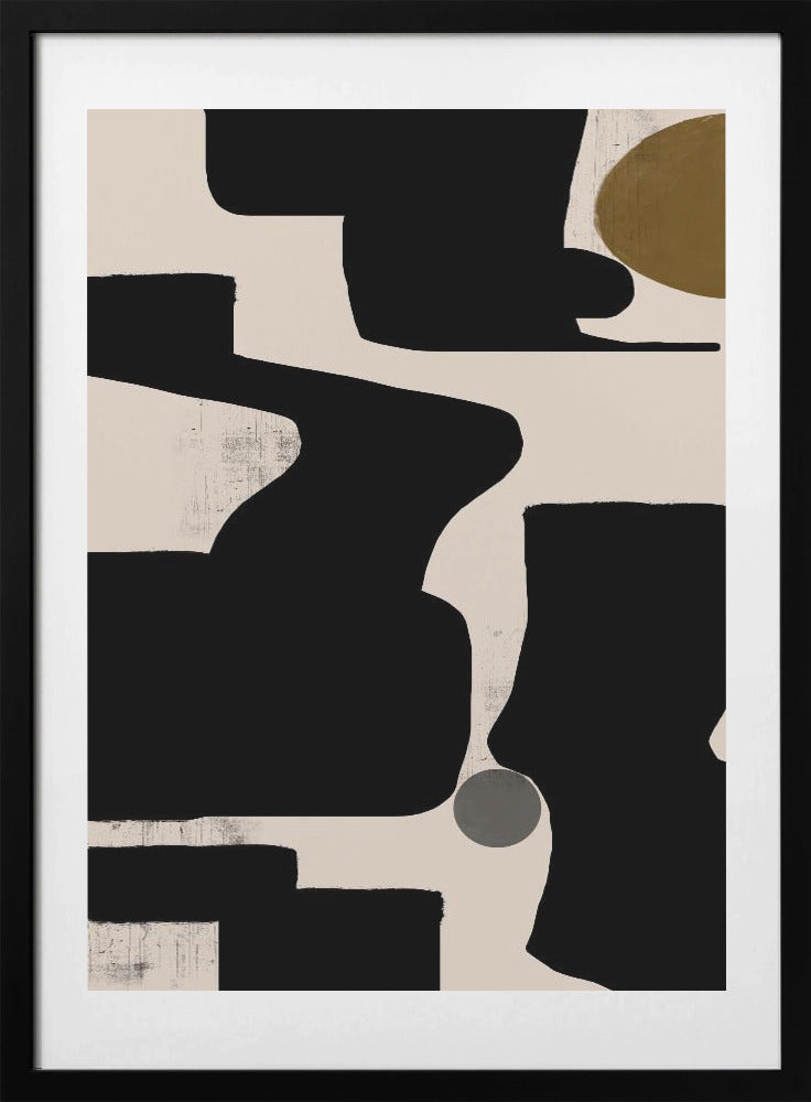 Curves and Shadows - Art Print by THE MIUUS STUDIO