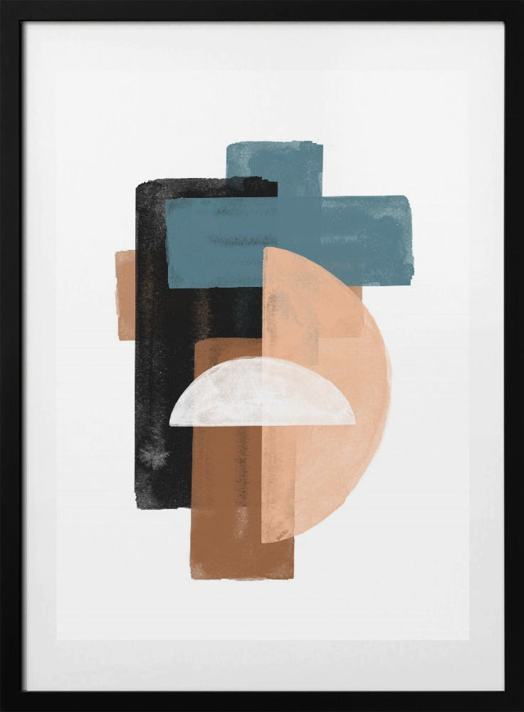 Geometric Harmony - Art Print by THE MIUUS STUDIO