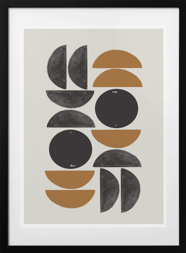 Geometric Harmony - Art Print by THE MIUUS STUDIO