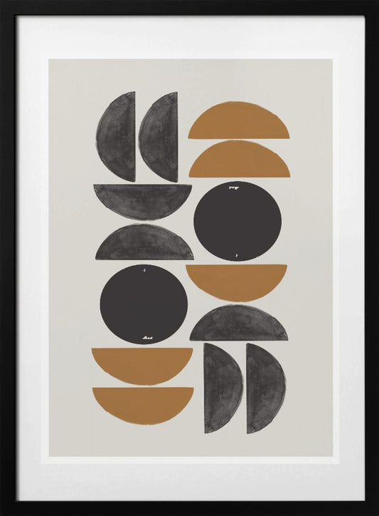 Geometric Harmony - Art Print by THE MIUUS STUDIO