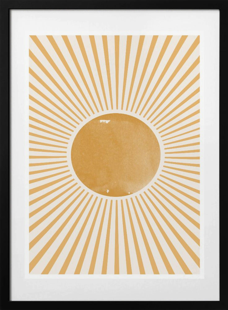 Radiant Dawn Burst - Art Print by THE MIUUS STUDIO