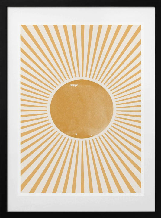 Radiant Dawn Burst - Art Print by THE MIUUS STUDIO