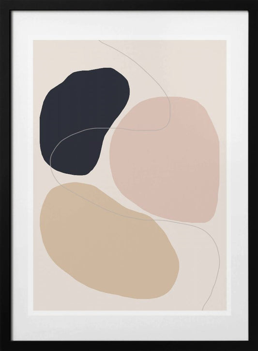 Shapes in Harmony - Art Print by THE MIUUS STUDIO