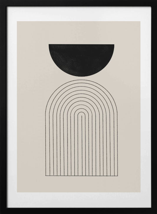 Minimalist Balance - Art Print by THE MIUUS STUDIO