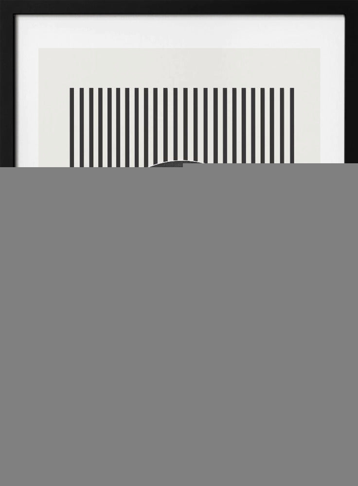 Monochrome Eclipse - Art Print by THE MIUUS STUDIO