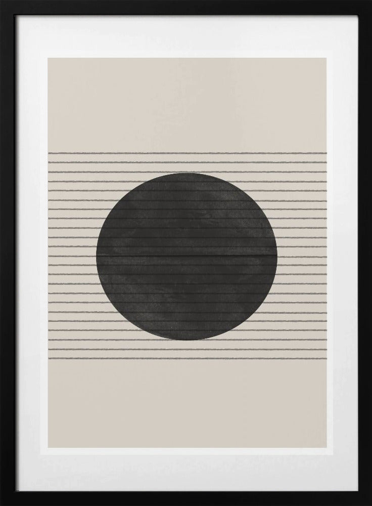 Midnight Horizon - Art Print by THE MIUUS STUDIO