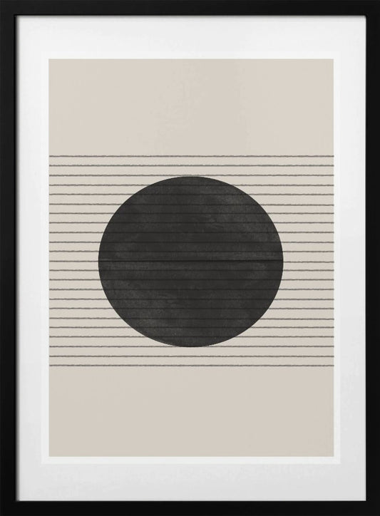 Midnight Horizon - Art Print by THE MIUUS STUDIO