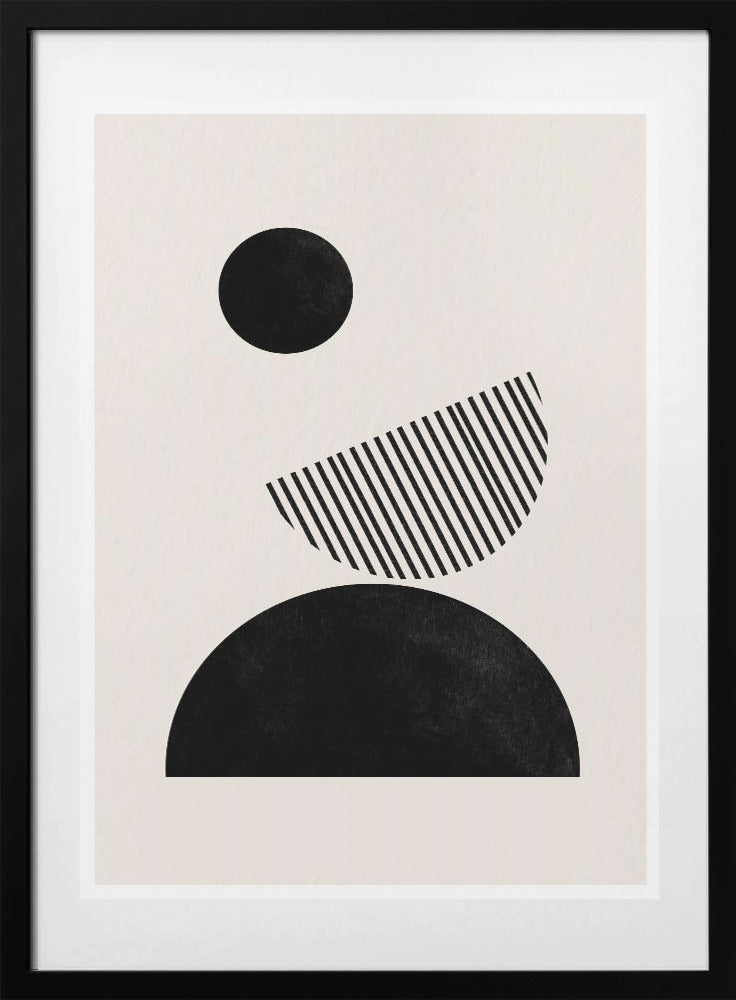 Geometric Harmony - Art Print by THE MIUUS STUDIO