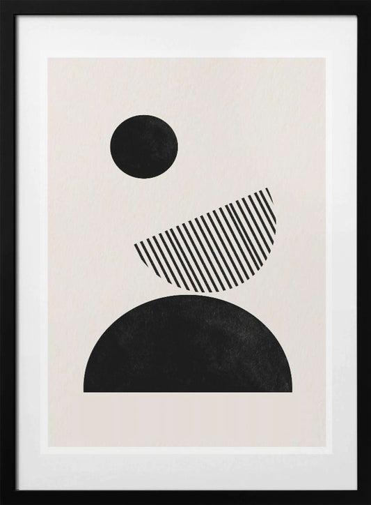 Geometric Harmony - Art Print by THE MIUUS STUDIO