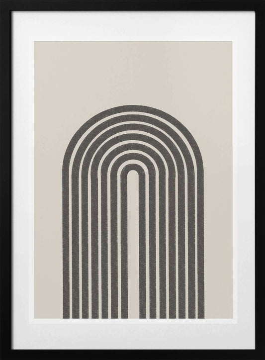 Curved Pathways - Art Print by THE MIUUS STUDIO