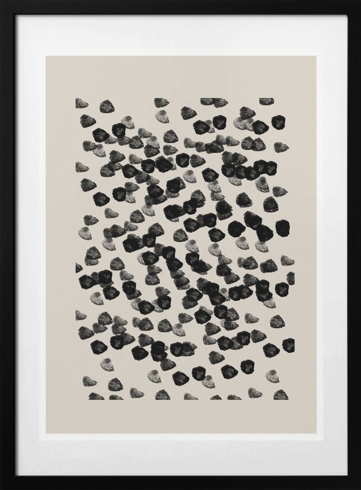 Scattered Impressions - Art Print by THE MIUUS STUDIO