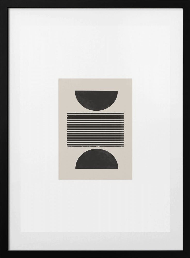 Monochrome Balance - Art Print by THE MIUUS STUDIO