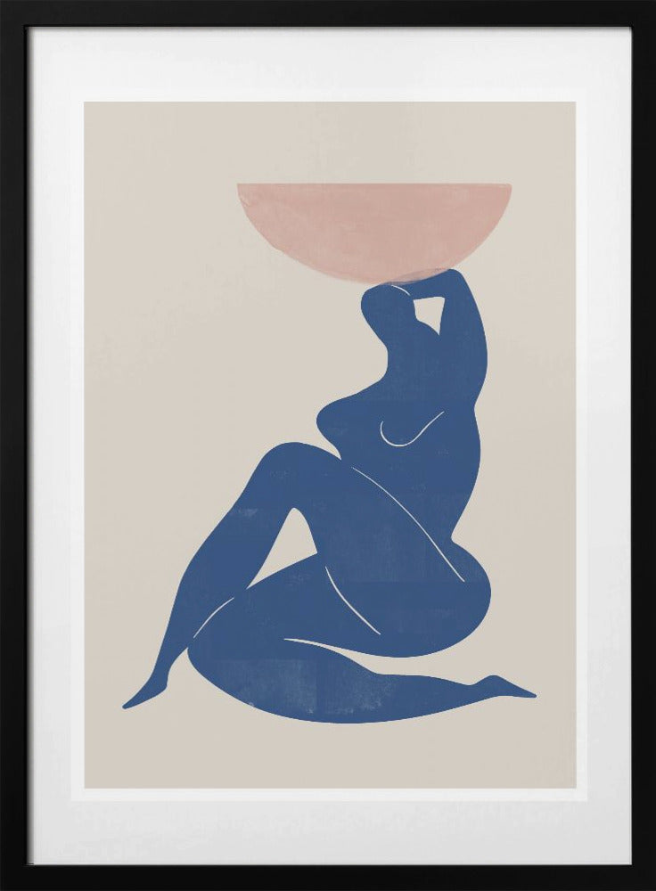 Harmony in Blue - Art Print by THE MIUUS STUDIO