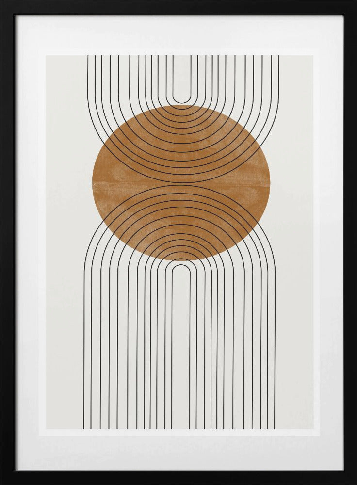 Circular Harmony - Art Print by THE MIUUS STUDIO