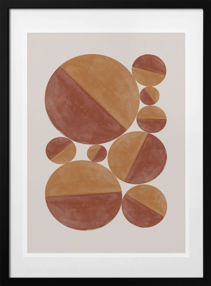 Circular Harmony - Art Print by THE MIUUS STUDIO